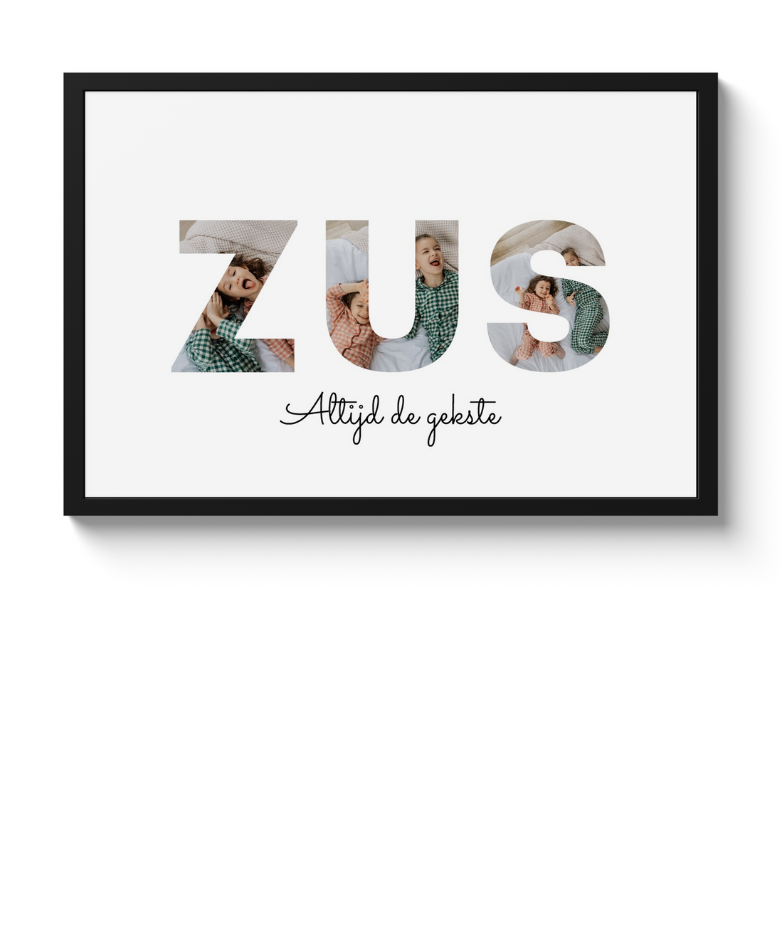 Letter collage - Zus