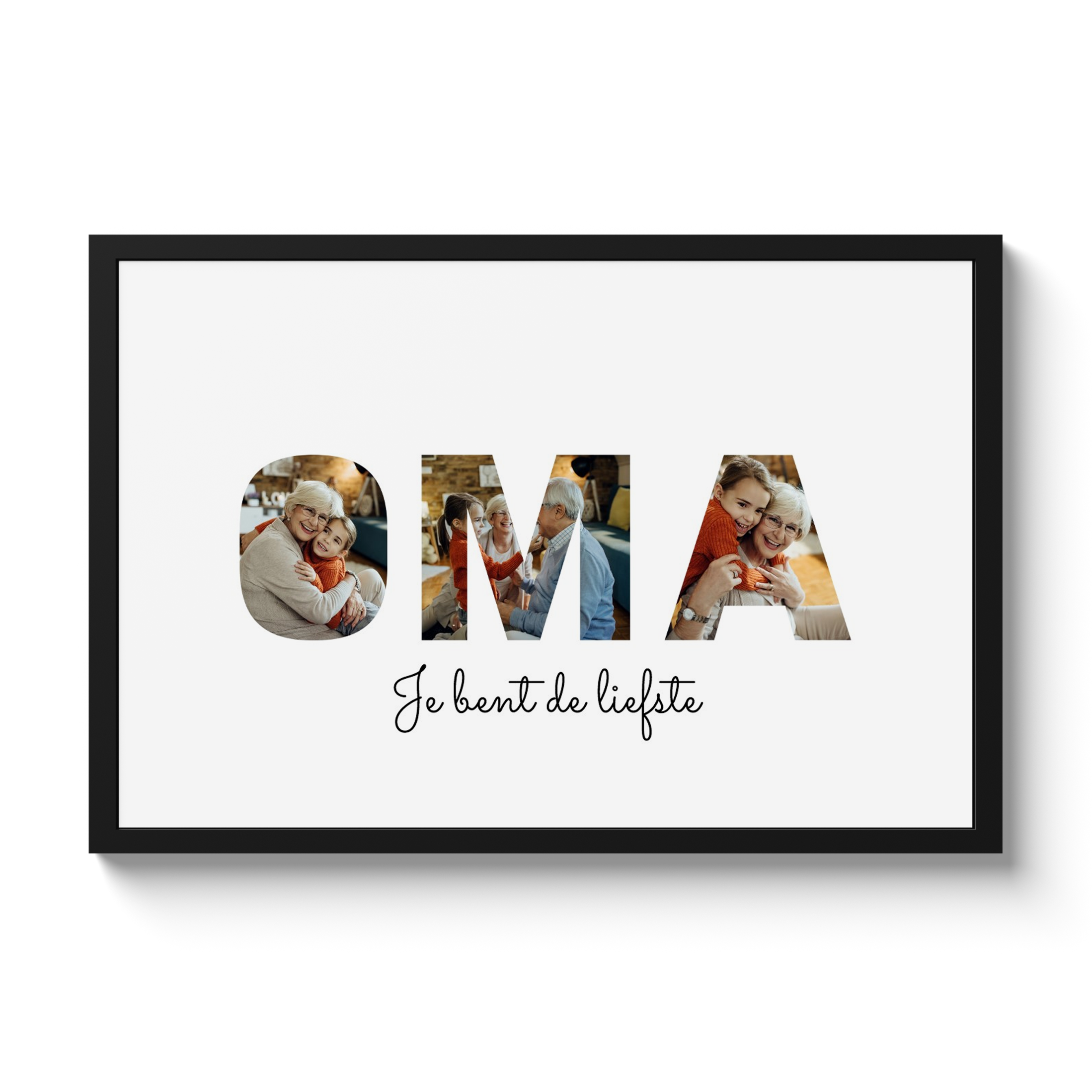 Letter collage - Oma