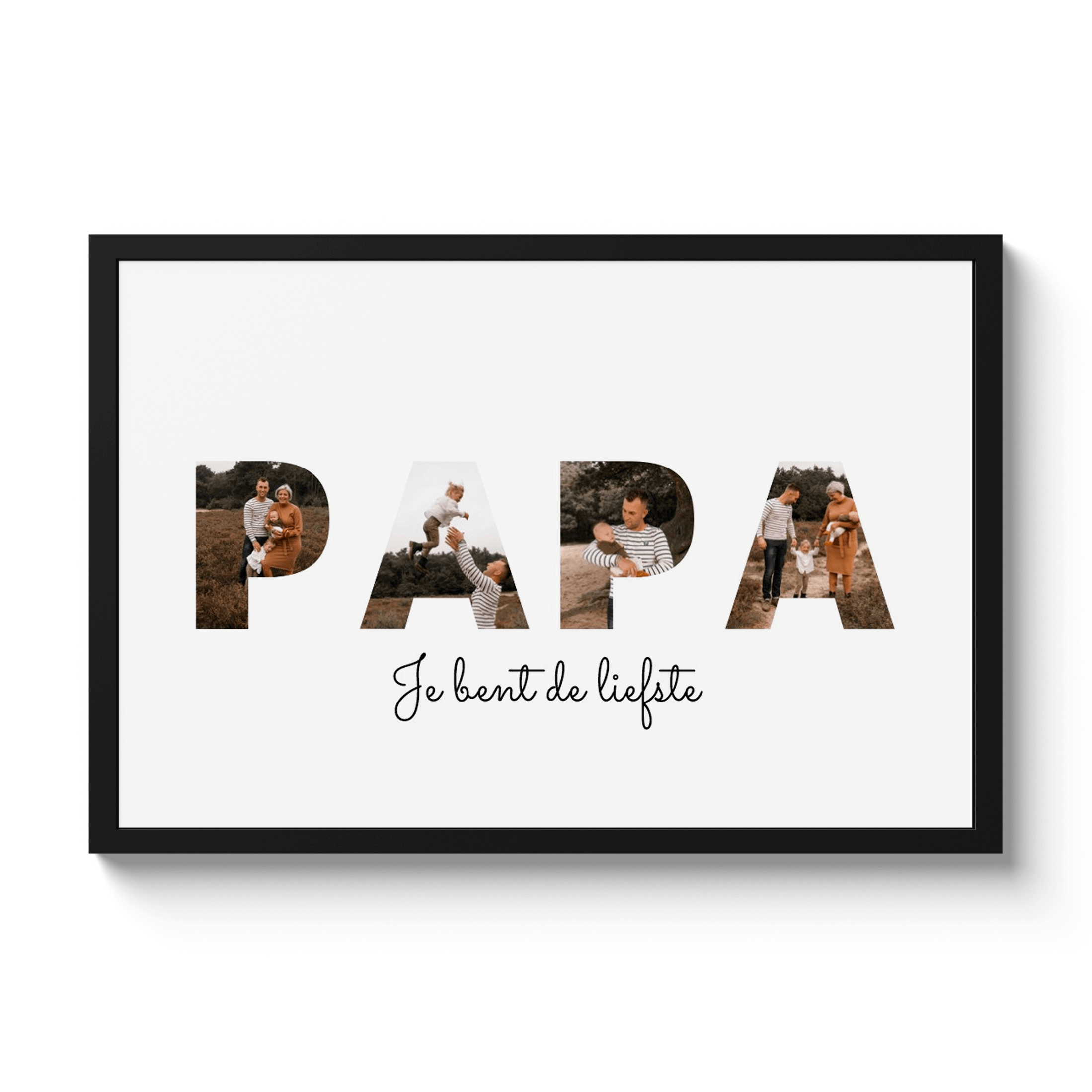 Letter collage - Papa