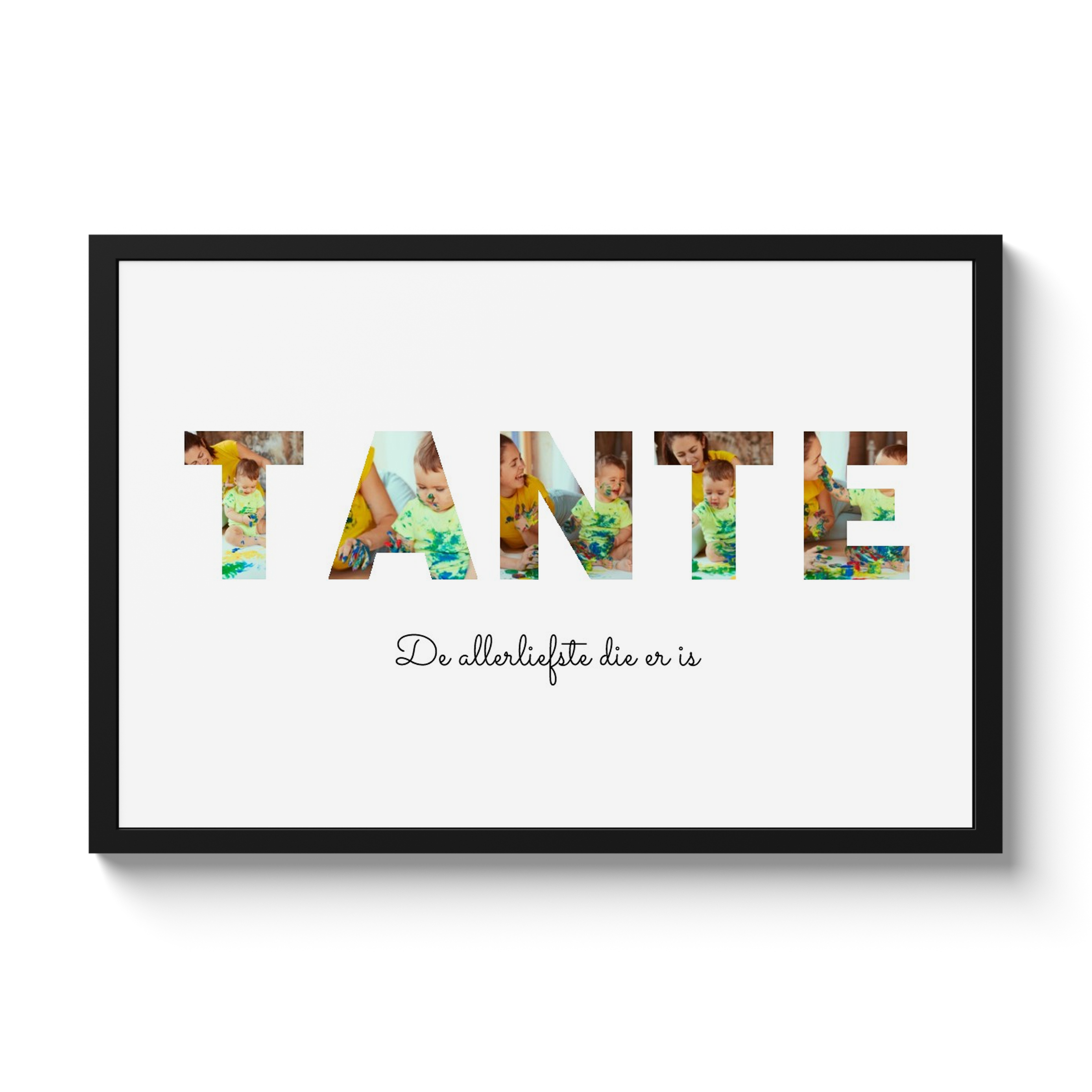 Letter collage - Tante