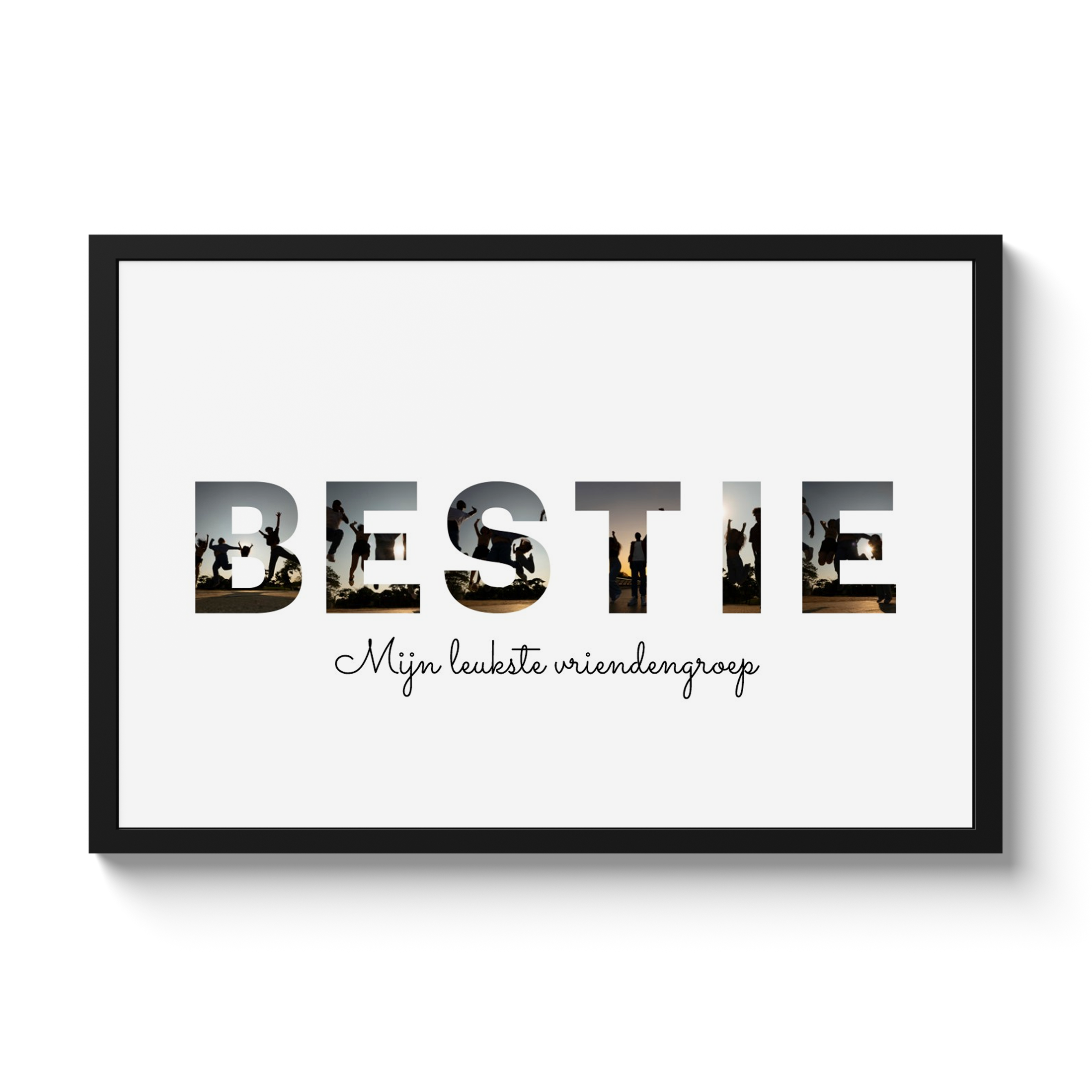 Letter collage - Bestie