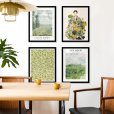 Fotowand artistiek groen - Set 4 stuks (Compleet)-thumbnail-2